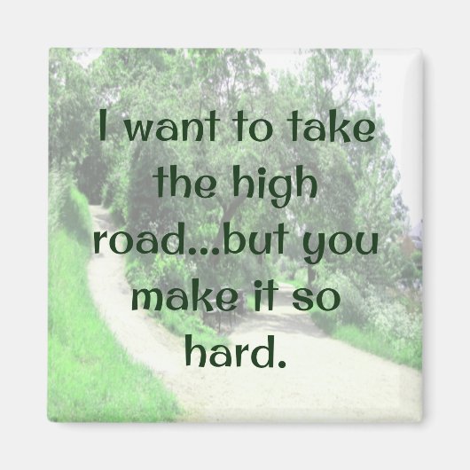 ハイロードマグネットおもしろいとおもしろい マグネット (正面)