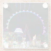 ハイローラフェリスホイールラスベガス#3 Glass Coaster ガラスコースター (裏面)
