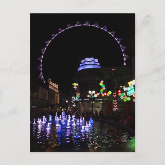 ハイローラフェリスホイールラスベガス#4はがき ポストカード (正面)