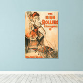 ハイローラーブラガンザ「マミーラム遊」 キャンバスプリント (インサイチュ (ウッドフロア))