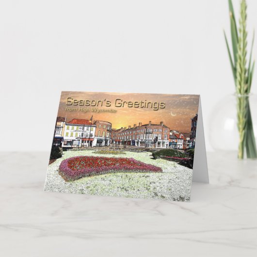 ハイワイコンブクリスマスカード シーズンカード (正面)