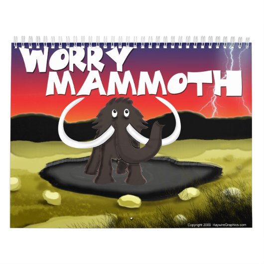 ハイワイヤー·グラフィックス先史時代暦 カレンダー (カバー)