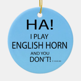 ハイングリッシュホーン セラミックオーナメント