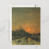 ハインツフロッケンハウス付きはが絵画き ポストカード (正面/裏面)