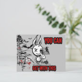 ハインティングバニーハロウィーン シーズンポストカード (スタンド正面)