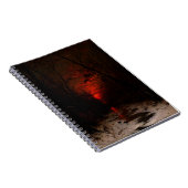 ハインリッヒ・ゴガルテンによる冬の森の夕日 ノートブック (右側)