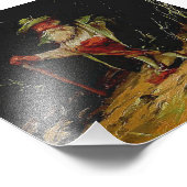 ハインリッヒ・シュリットの『杖を持つ古い格言』 フォトプリント            (角)