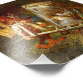 ハインリッヒ・シュリット著「格言収集カエル」 フォトプリント (角)