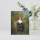 ハインリッヒ・ヒルト付き絵画はがき ポストカード (スタンド正面)