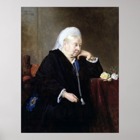 ハインリッヒ・フォン・アンジェリ・クイーン・ビクトリア ポスター (正面)