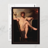 ハインリッヒ・フューガーによるポセイドン即位 ポストカード (正面/裏面)