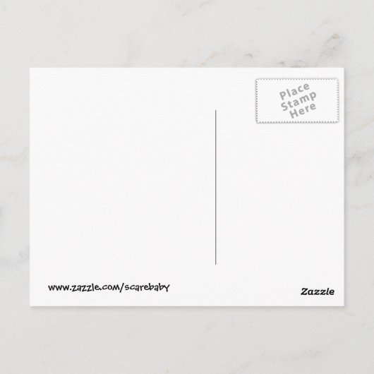 ハイ救済チTシャツとアパレル ポストカード (裏面)