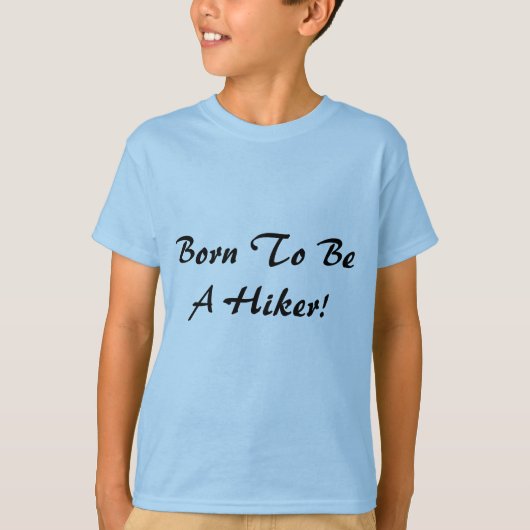 ハイ生まれカーになる Tシャツ (正面)