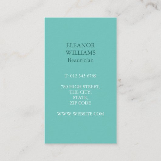 ハイ素朴クラフト 名刺 (裏面)