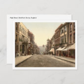ハイ通り,ギルドフォード,サリー,イングランド ポストカード (正面/裏面)