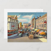 ハイ通り、西、ロードアイランド ポストカード (正面/裏面)