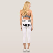 ハイ・ウェイストキャプリス「かわいいが危険な」アルフ！ カプリレギンス (裏面)