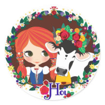 ハイ：.ステッカー♥