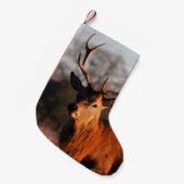 ハイ・ディア スモールクリスマスストッキング (正面 (吊り時))