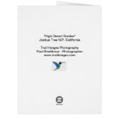 "ハイ・デザート・ガーデン" (裏面)