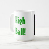 ハイ・ボール! コーヒーマグカップ (正面左)