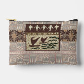 ハウィアンセーリングカヌー&パドレメンタパスモールポーチ アクセサリーポーチ (正面)