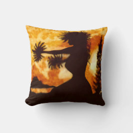 ハウィアンフラダンサー クッション