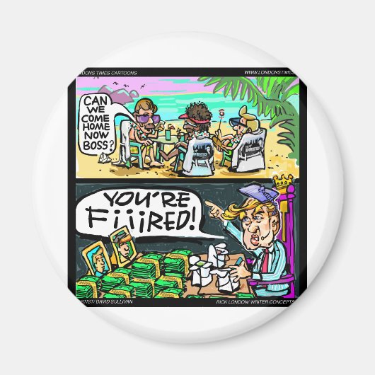 ハウィアン・トランプおもしろい探偵ギフト&カード マグネット (正面)