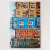 ハウカラフルジズ建物イスタンブールトルコトラベル ジグソーパズル (縦)