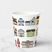 ハウカラフルズオープンハウスハウスウォーミング 紙コップ (正面)