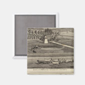 ハウキンス、メイズレジデンス マグネット (正面/裏面)