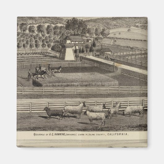 ハウキンス、メイズレジデンス マグネット (正面)