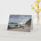 ハウクランドビーチ カード (黄色い花)