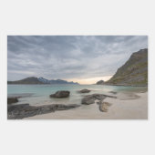 ハウクランドロフテン 長方形シール (正面)