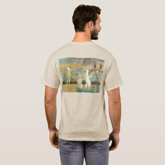 ハウザーユニセックス- Tシャツ(カエル、ラマ、犬) Tシャツ