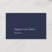 ハウシュラテリンヴィスティンカルテン 名刺 (正面)