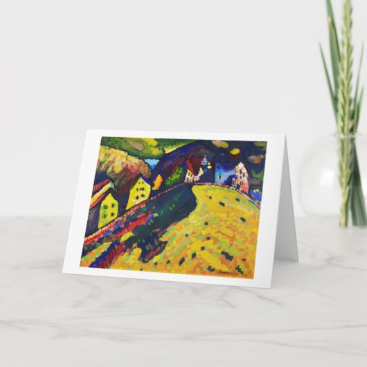 ハウジズアットムルナウ、ワシリーカンディンスキー カード (正面)