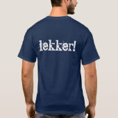 ハウジット中国南アフリカスラング Tシャツ (裏面)