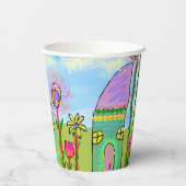 ハウスお洒落紙カップ 紙コップ (裏面)