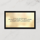 ハウスアイコンメタリック 名刺 (裏面)