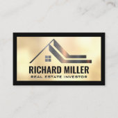 ハウスアイコンメタリック 名刺 (正面)