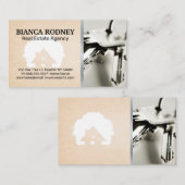 ハウスアイコン |鍵 名刺 (正面/裏面)