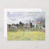 ハウスアットアルジェンティーユクロードモネ ポストカード (正面/裏面)