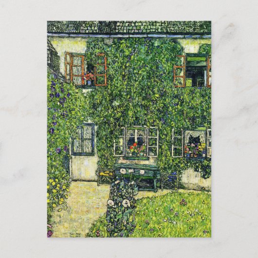 ハウスアットグアルダボシグスタフクリムト ポストカード (正面)