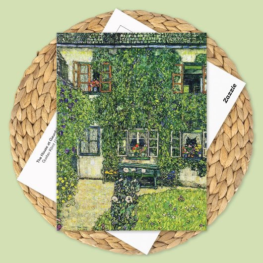 ハウスアットグアルダボシグスタフクリムト ポストカード