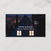 ハウスアットナイトポートレート煙突スイープ 名刺 (正面)