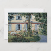 ハウスアットルーイルバイエドワードマネヴィンテージファインアート (正面)