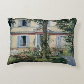 ハウスアットルーイルバイエドワードマネヴィンテージファインアート アクセントクッション (裏面)