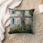 ハウスアットルーイルバイエドワードマネヴィンテージファインアート クッション (ブランケット)