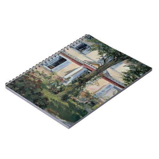 ハウスアットルーイルバイエドワードマネヴィンテージファインアート ノートブック (左側)